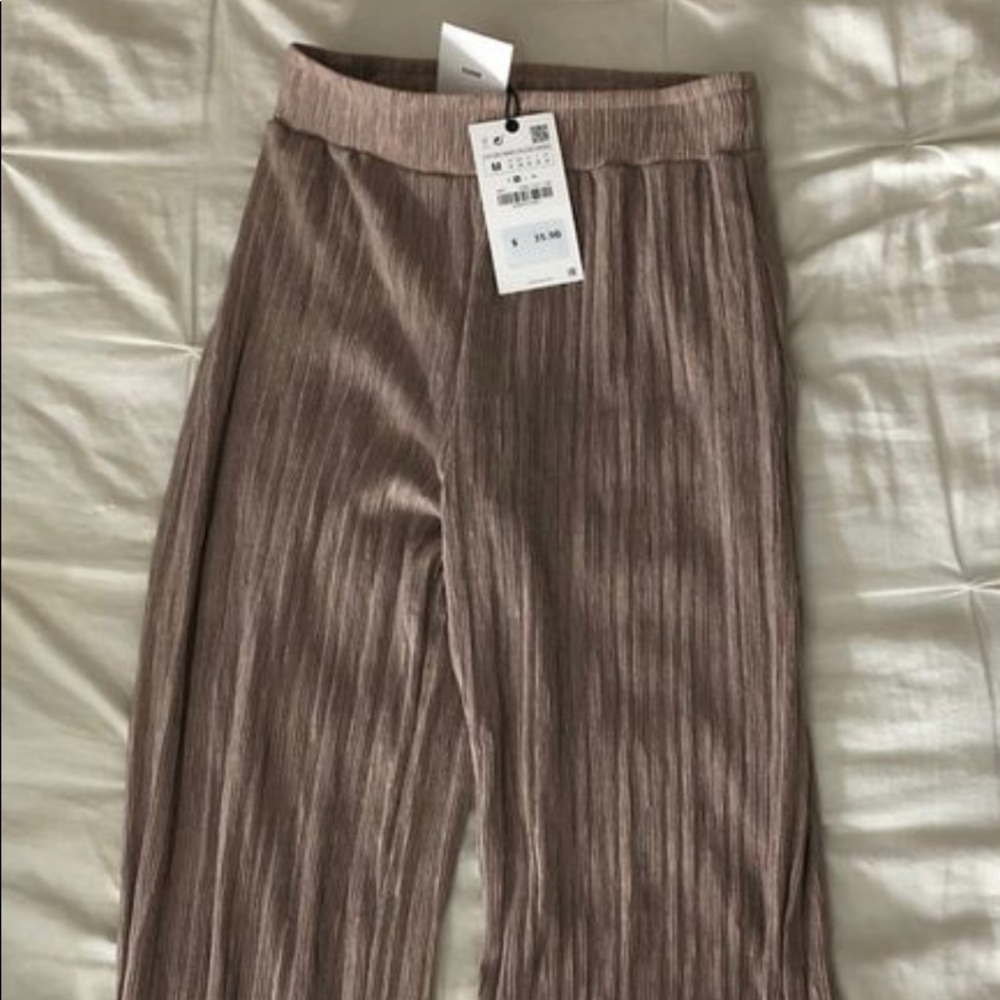 Long Zara Pleated Pants
